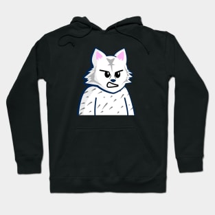 Angry wolf | angry | animal | feral | teeth | anger Hoodie